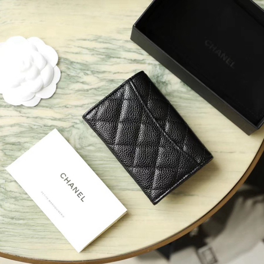 小香 經典零錢卡包 魚子醬 金扣_2