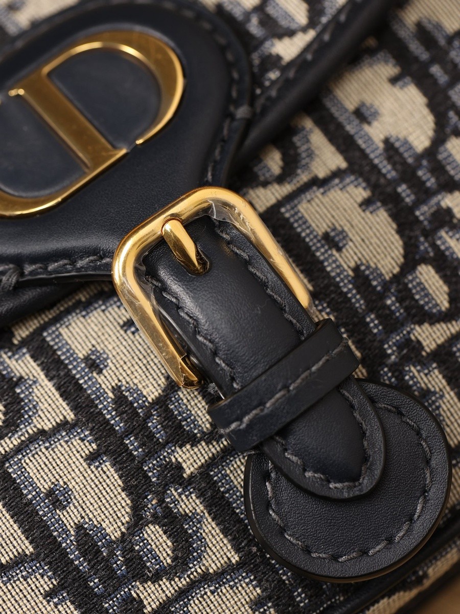 DIOR BOBBY 小號 手袋 藍色 Oblique 印花_6