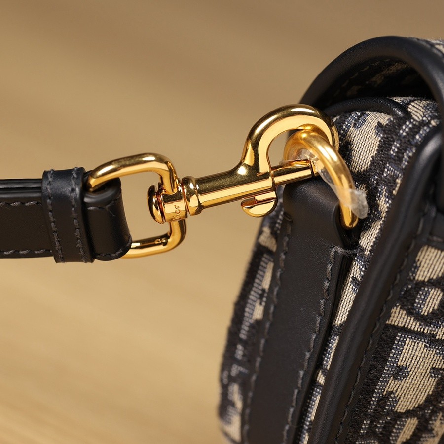 DIOR BOBBY 小號 手袋 藍色 Oblique 印花_10