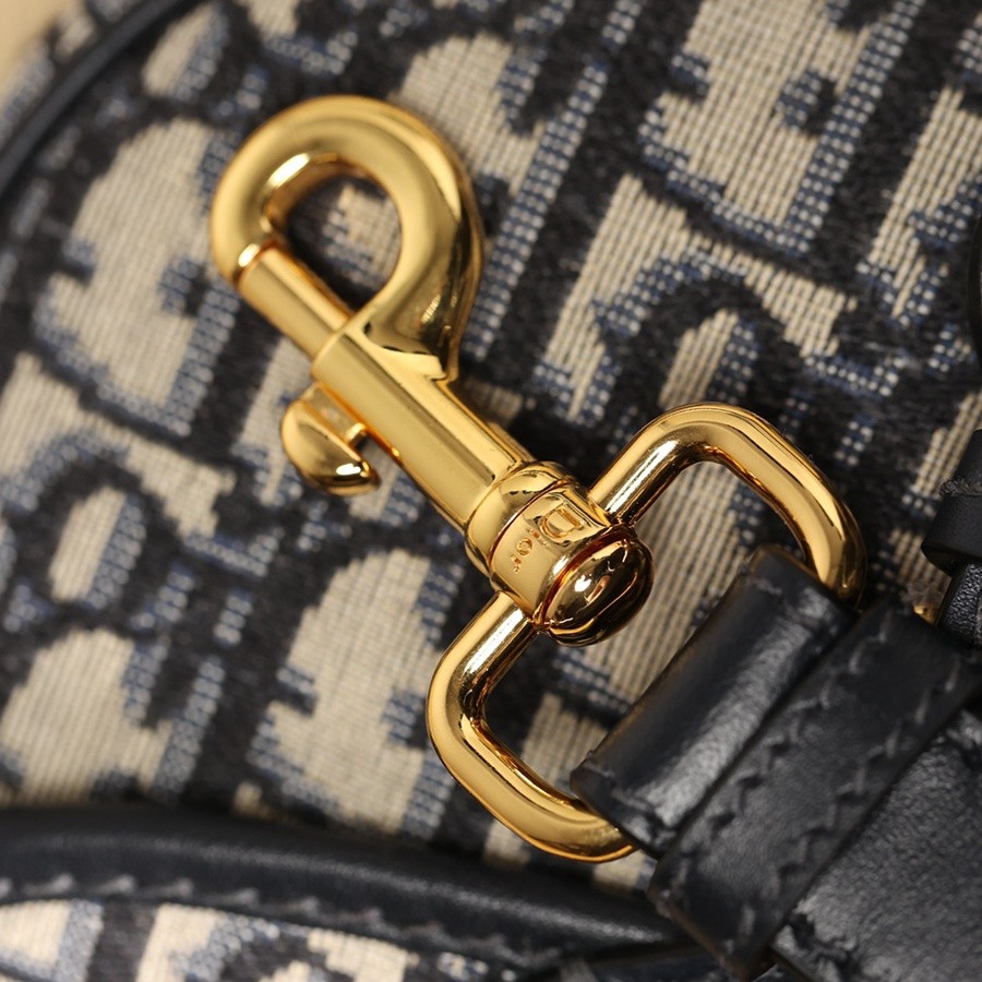 DIOR BOBBY 小號 手袋 藍色 Oblique 印花_16