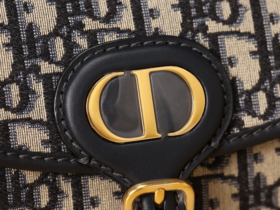 DIOR BOBBY 小號 手袋 藍色 Oblique 印花_15