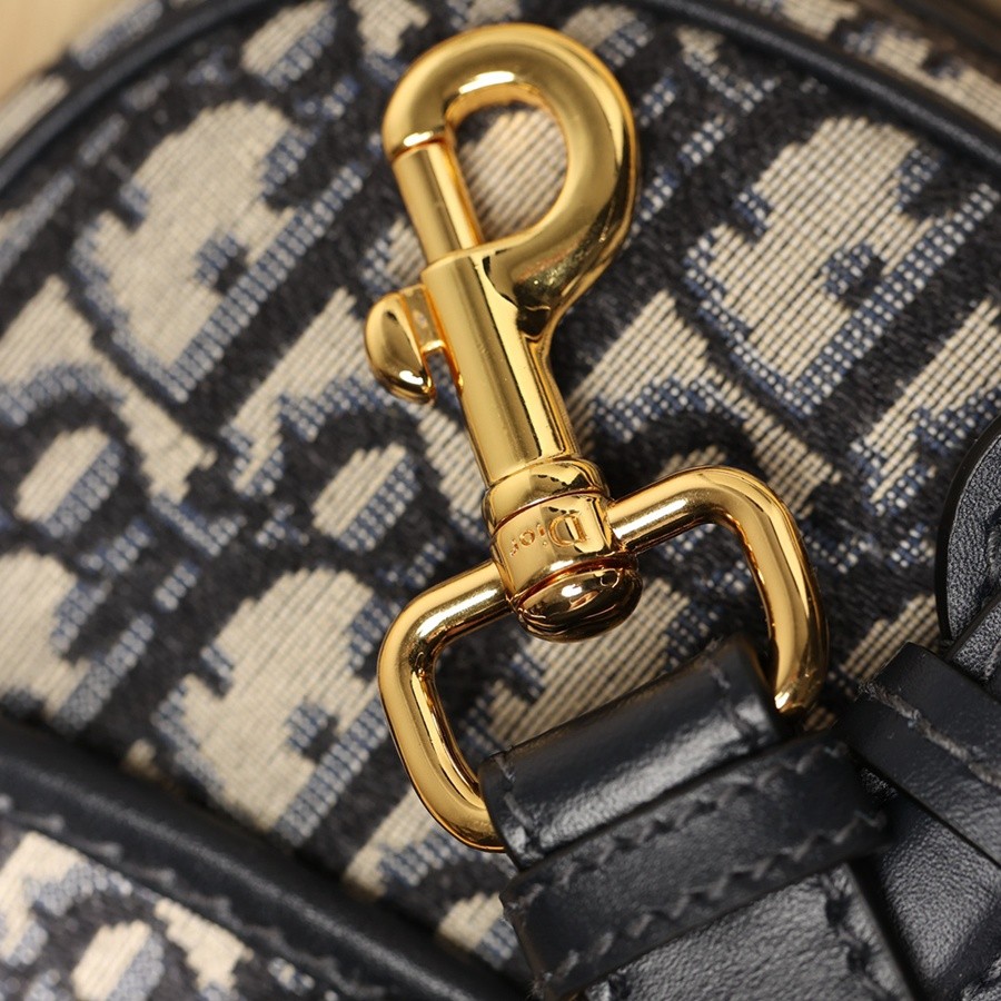 DIOR BOBBY 小號 手袋 藍色 Oblique 印花_17