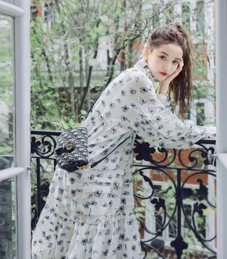 DIOR BOBBY 小號 手袋 藍色 Oblique 印花_27