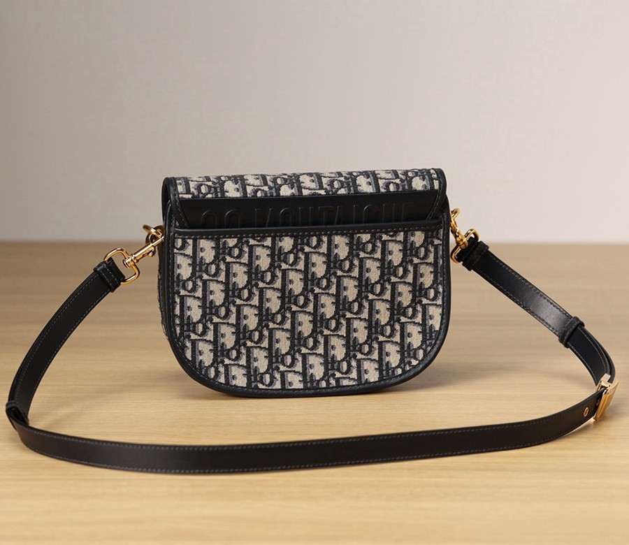 DIOR BOBBY 中號 手袋 藍色 Oblique 印花_2