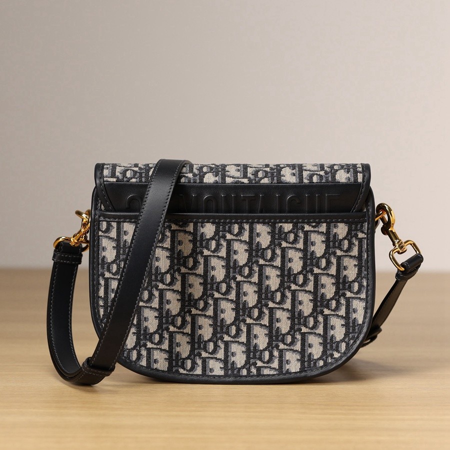 DIOR BOBBY 中號 手袋 藍色 Oblique 印花_9