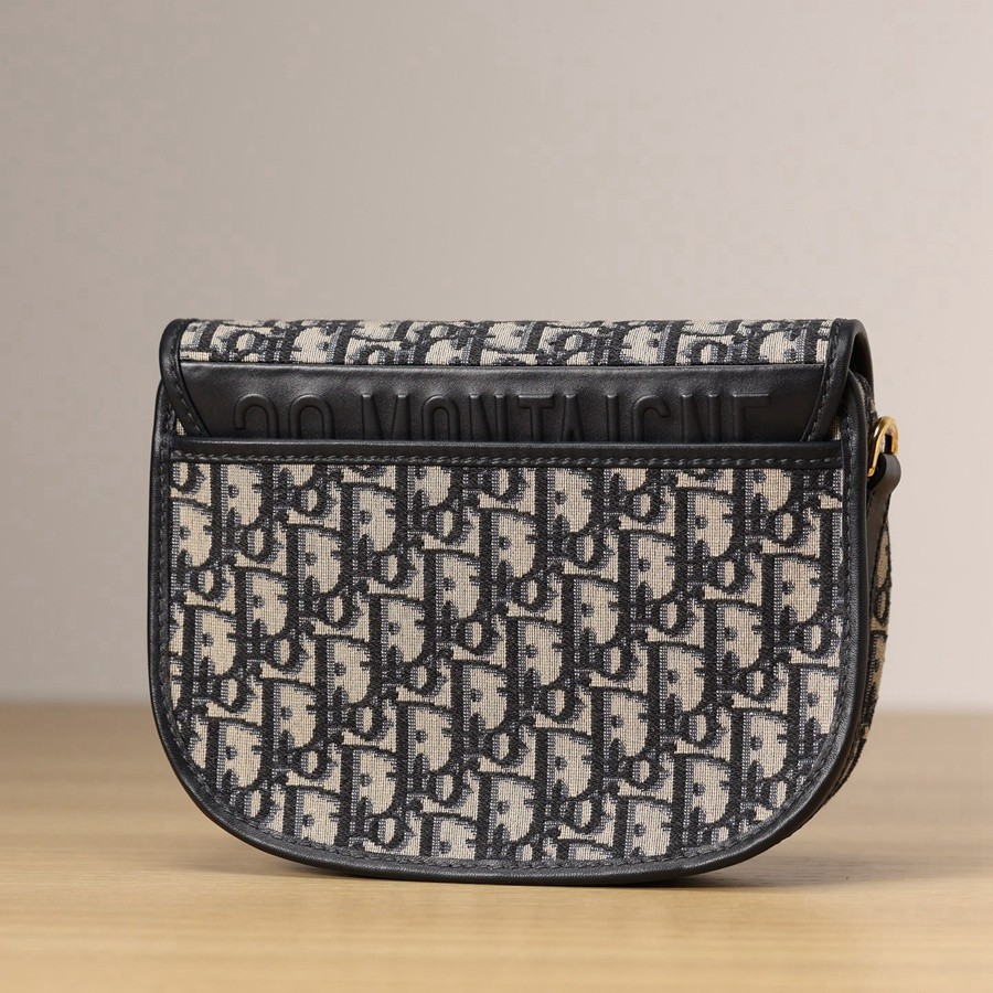 DIOR BOBBY 中號 手袋 藍色 Oblique 印花_7