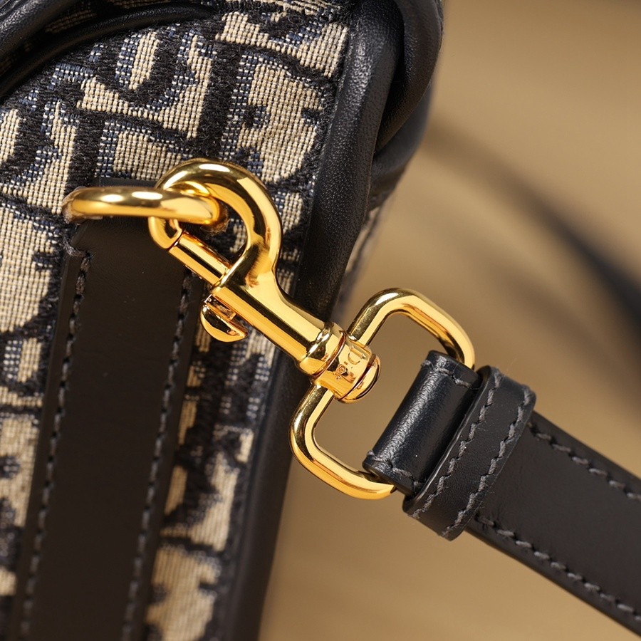 DIOR BOBBY 中號 手袋 藍色 Oblique 印花_17