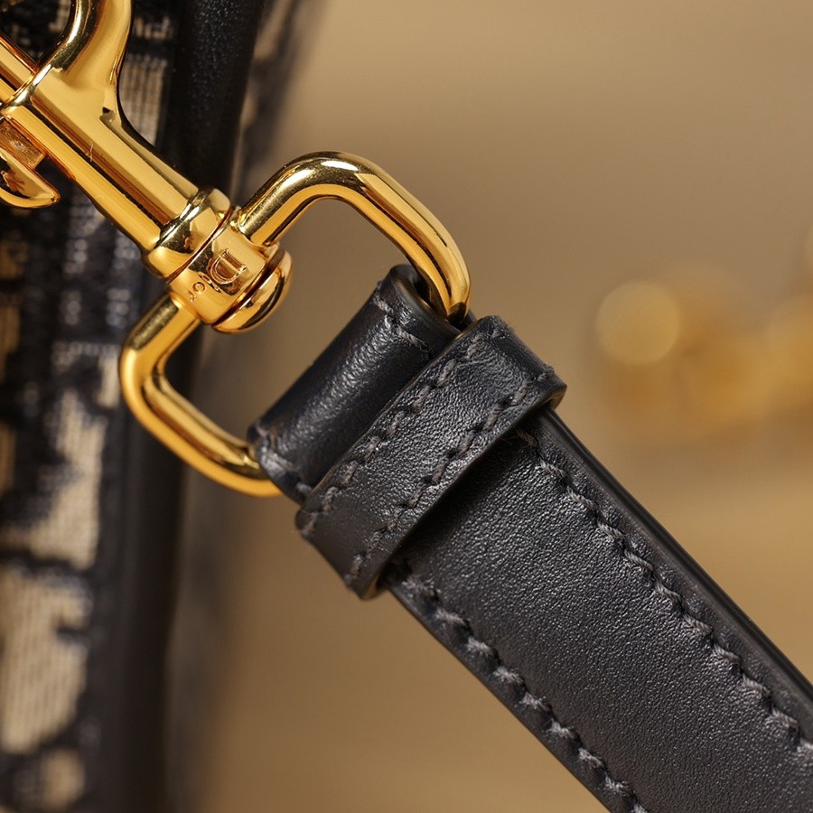 DIOR BOBBY 中號 手袋 藍色 Oblique 印花_18