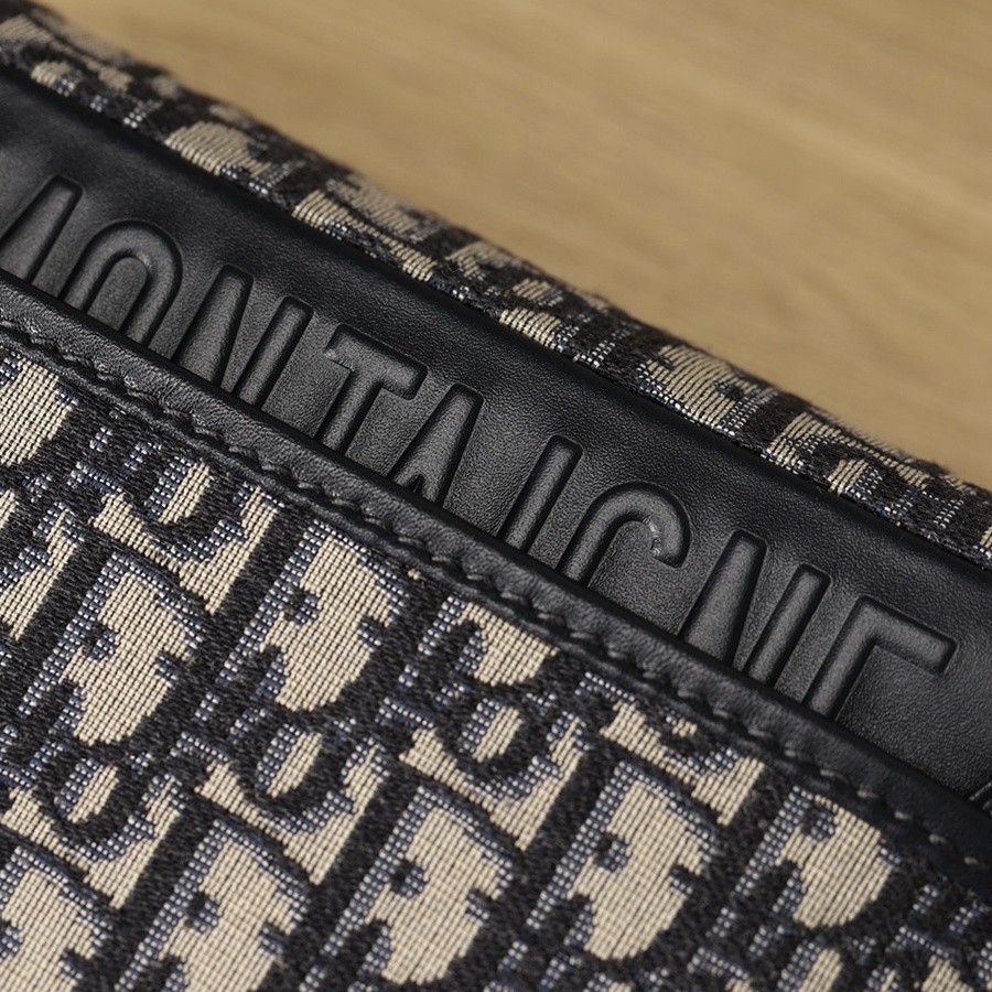 DIOR BOBBY 中號 手袋 藍色 Oblique 印花_20