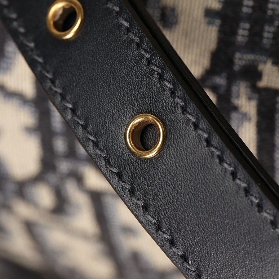 DIOR BOBBY 中號 手袋 藍色 Oblique 印花_25