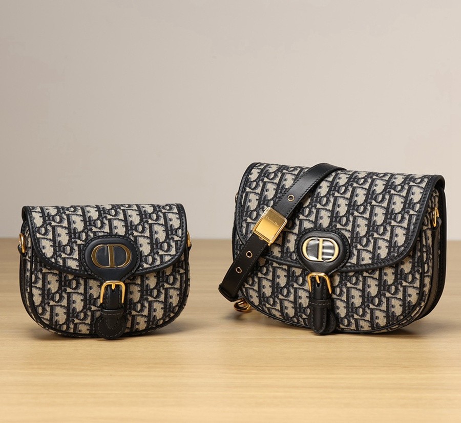 DIOR BOBBY 中號 手袋 藍色 Oblique 印花_35