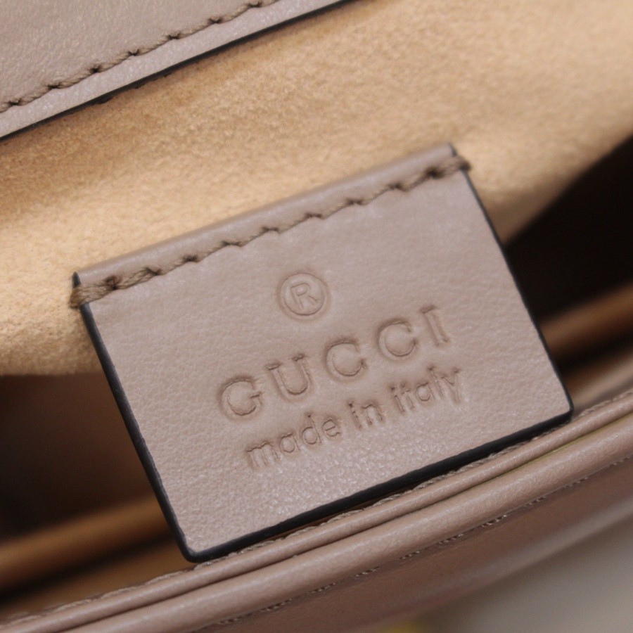 GG Marmont系列Mini手提包 裸粉_15