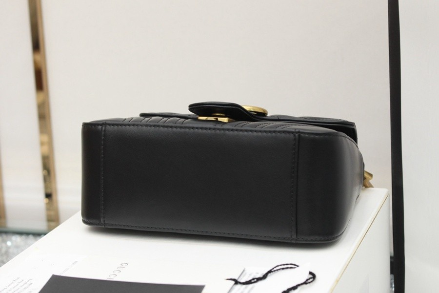 GG Marmont系列Mini手提包 黑色_4