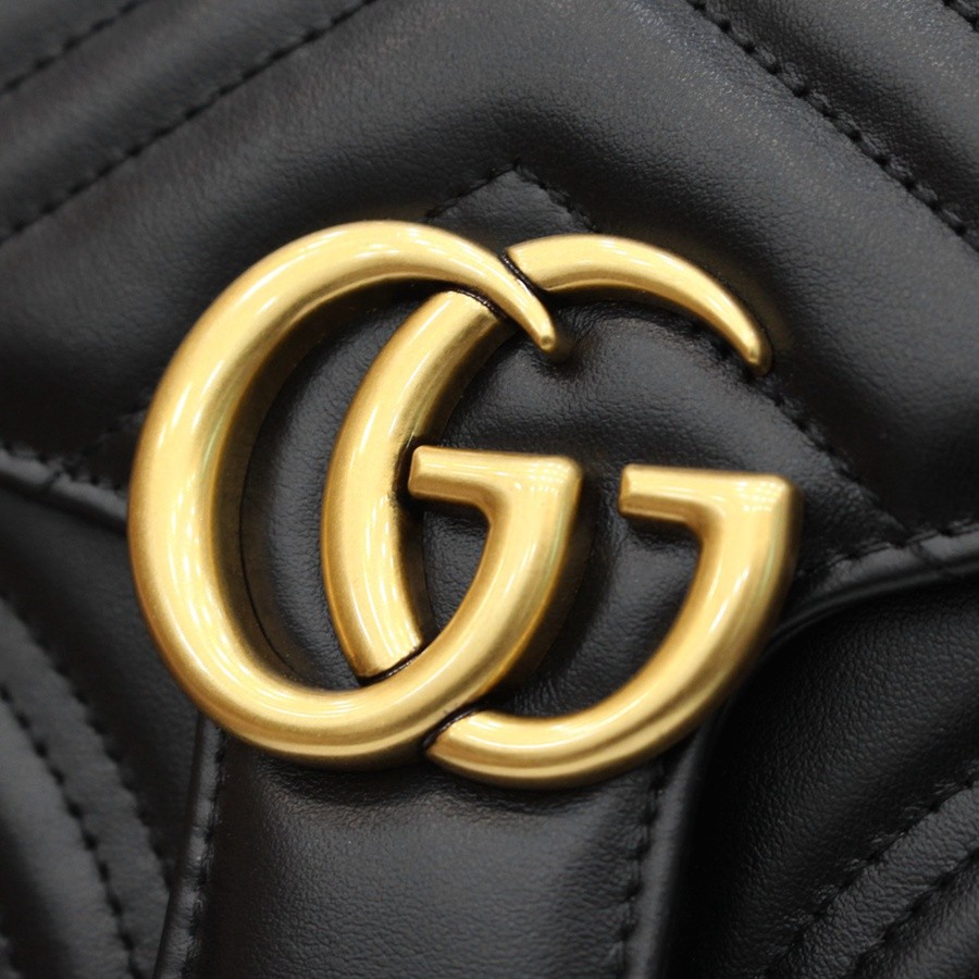 GG Marmont系列Mini手提包 黑色_9