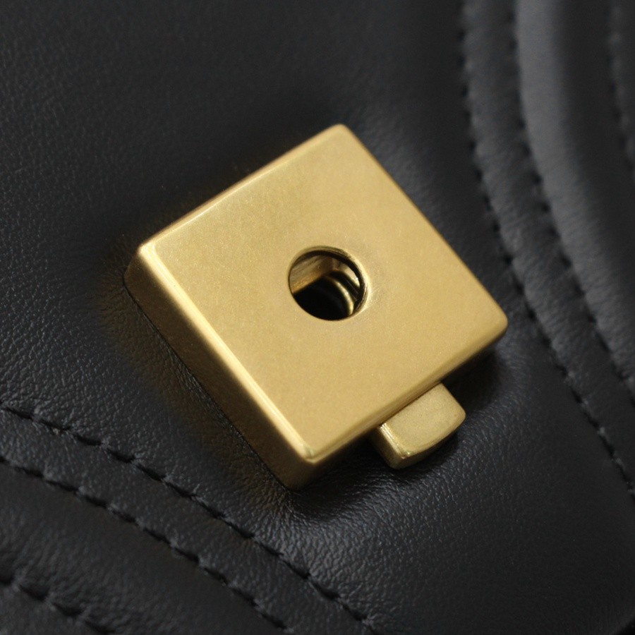 GG Marmont系列Mini手提包 黑色_13