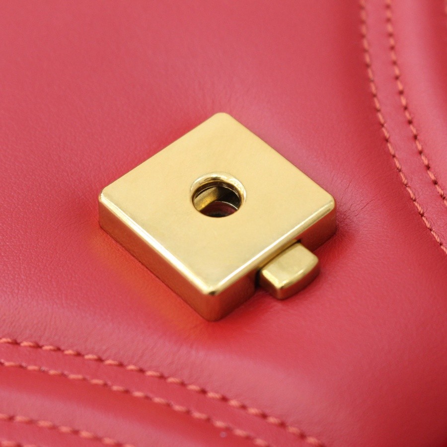 GG Marmont系列小號手提包紅色_14