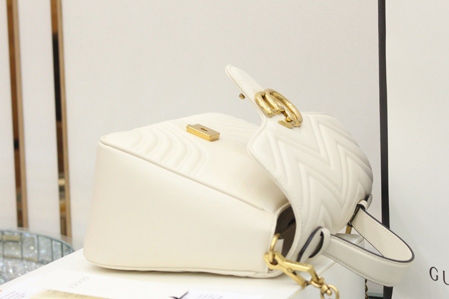 GG Marmont郵差包系列 白色_7