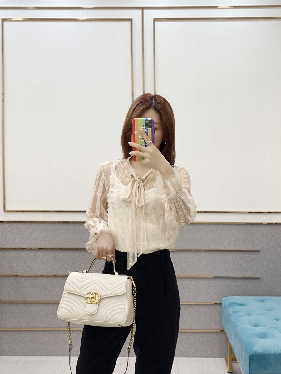 GG Marmont郵差包系列 白色_18