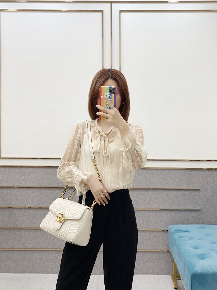 GG Marmont郵差包系列 白色_19