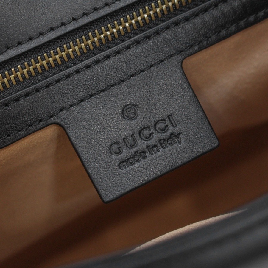 GG Marmont郵差包系列 黑色_14