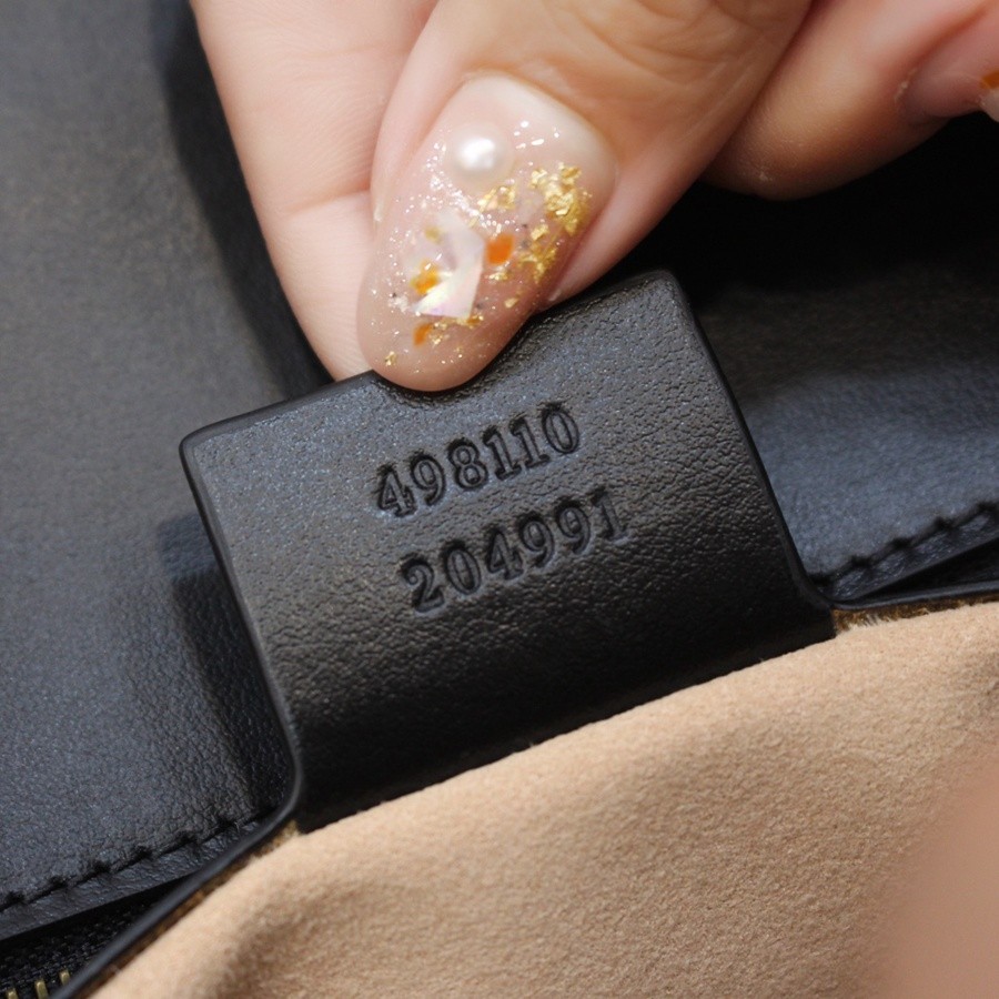 GG Marmont郵差包系列 黑色_15