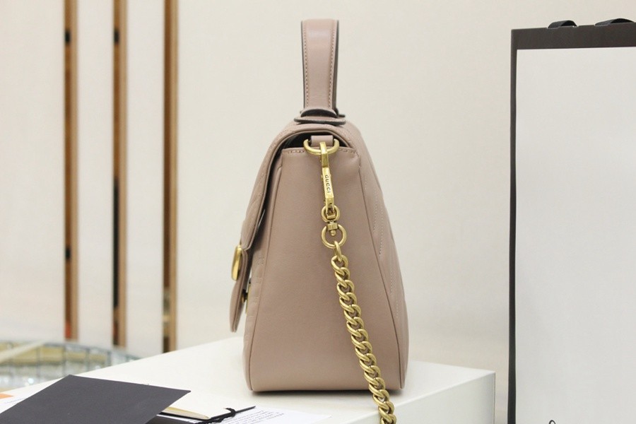 GG Marmont郵差包系列 裸粉_3