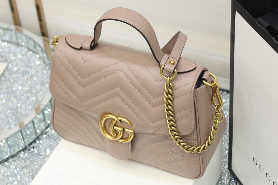 GG Marmont郵差包系列 裸粉_2