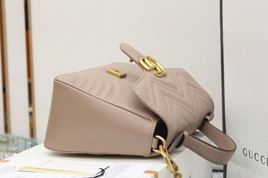 GG Marmont郵差包系列 裸粉_7