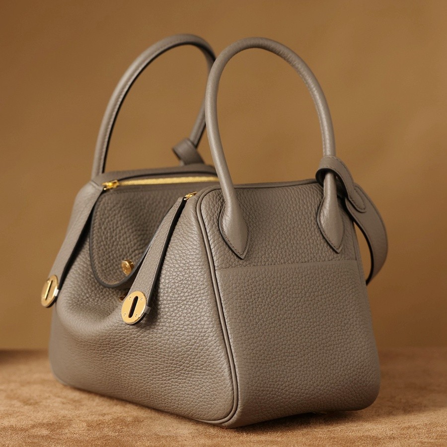 H Lindy26CM 錫器灰金扣_4