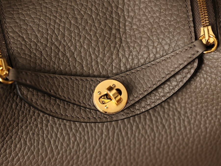 H Lindy Mini 19CM 錫器灰色金扣_9