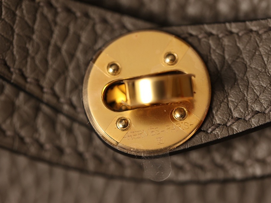 H Lindy Mini 19CM 錫器灰色金扣_10