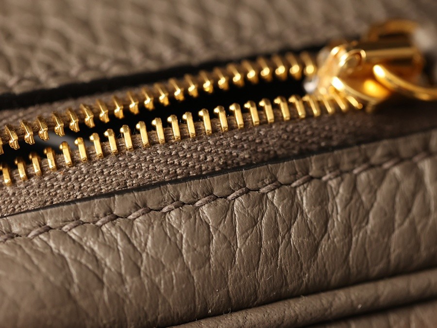 H Lindy Mini 19CM 錫器灰色金扣_13