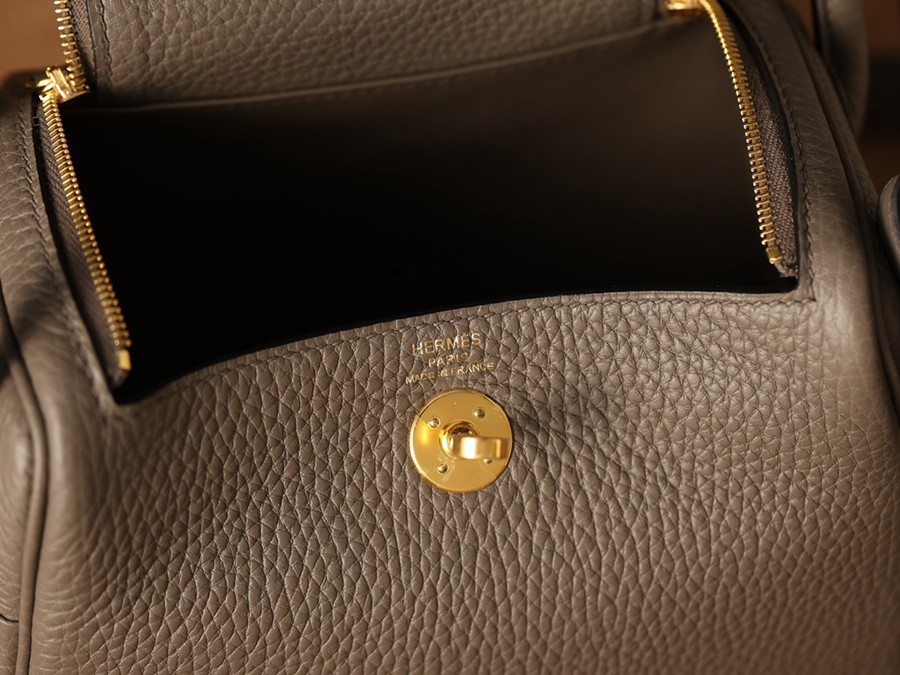 H Lindy Mini 19CM 錫器灰色金扣_20