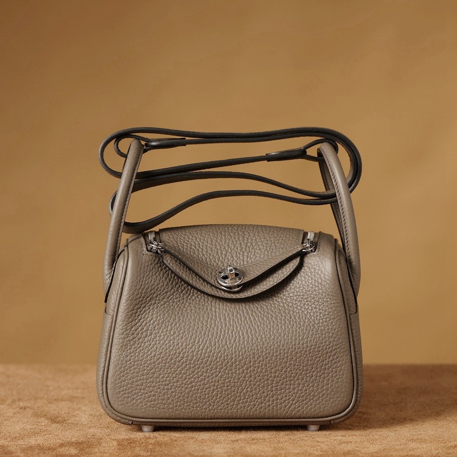 H Lindy Mini 19CM 錫器灰色銀扣_1