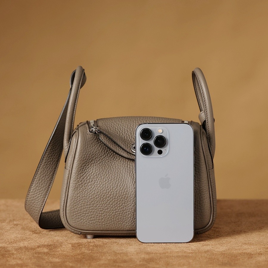 H Lindy Mini 19CM 錫器灰色銀扣_2