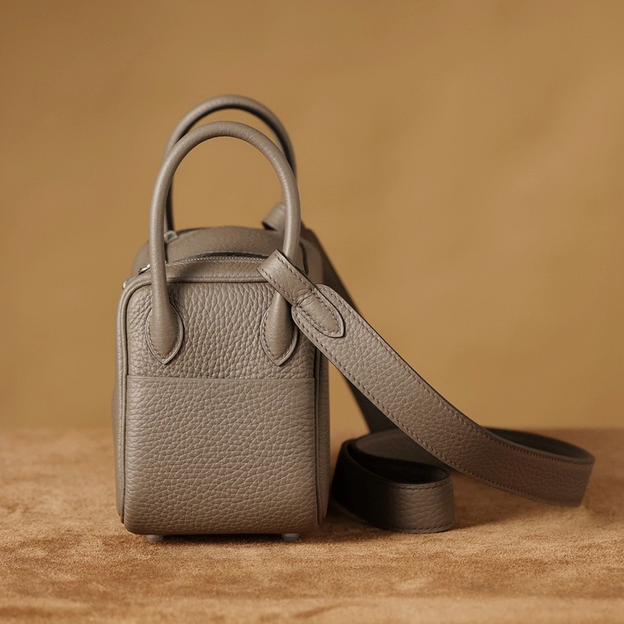 H Lindy Mini 19CM 錫器灰色銀扣_6