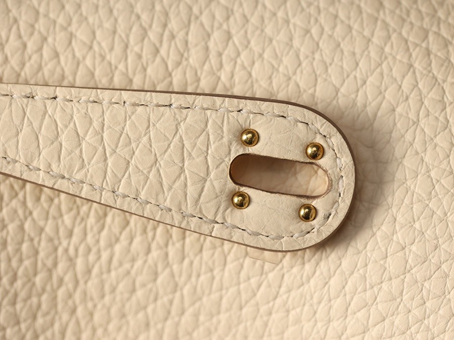 H Lindy Mini 19CM 奶油白金扣_12