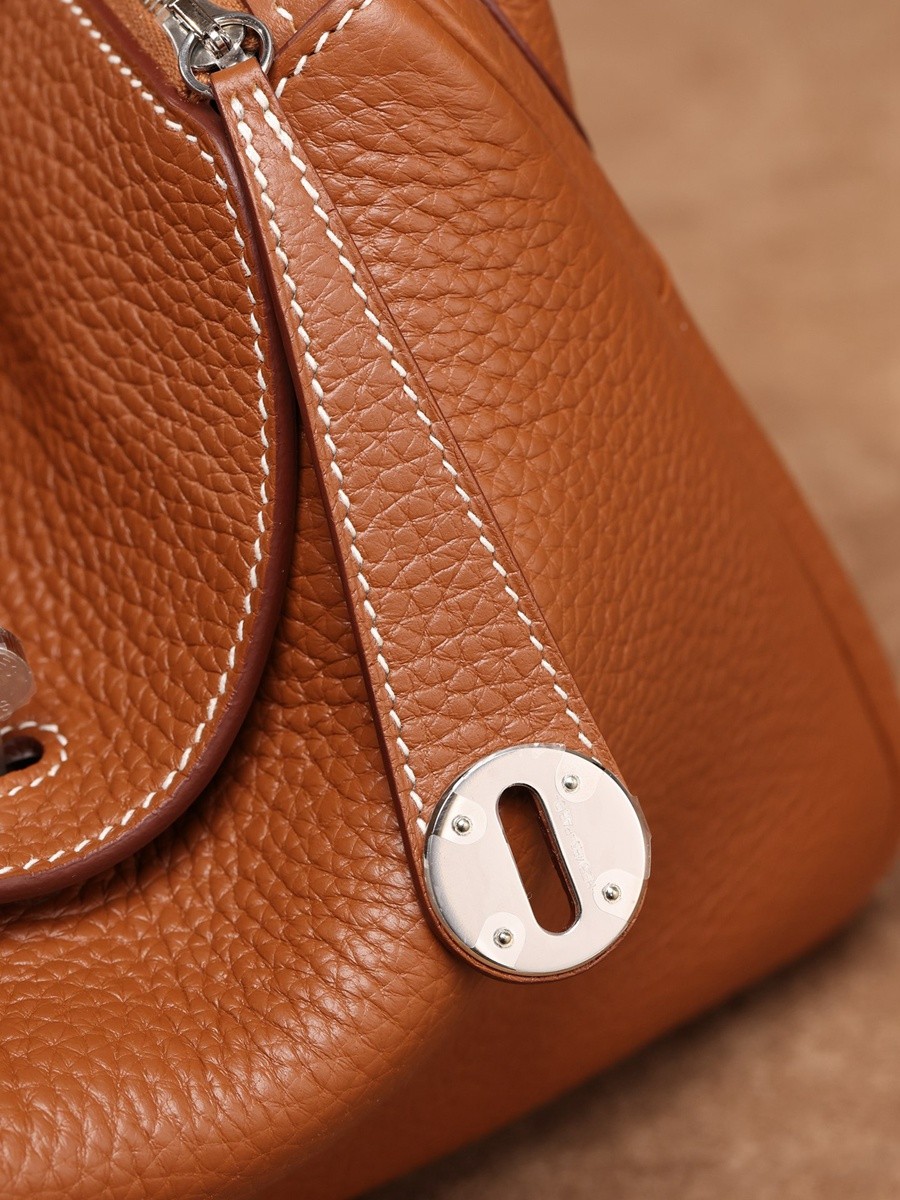 H Lindy 26CM 金棕銀扣_6