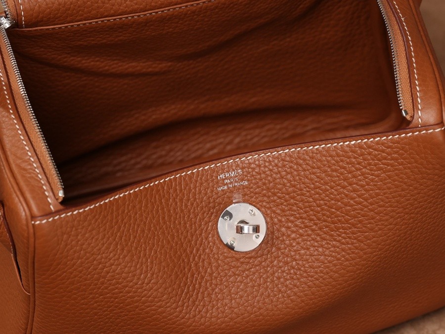 H Lindy 26CM 金棕銀扣_14