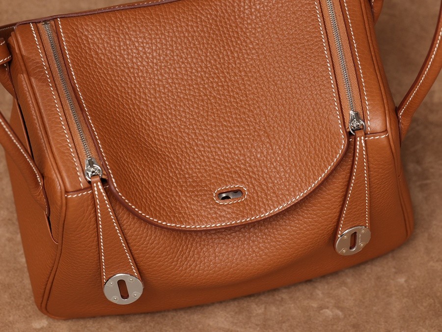 H Lindy 26CM 金棕銀扣_13