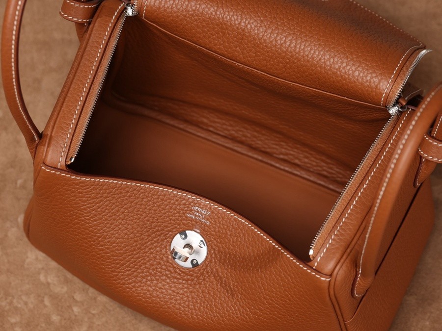 H Lindy 26CM 金棕銀扣_12