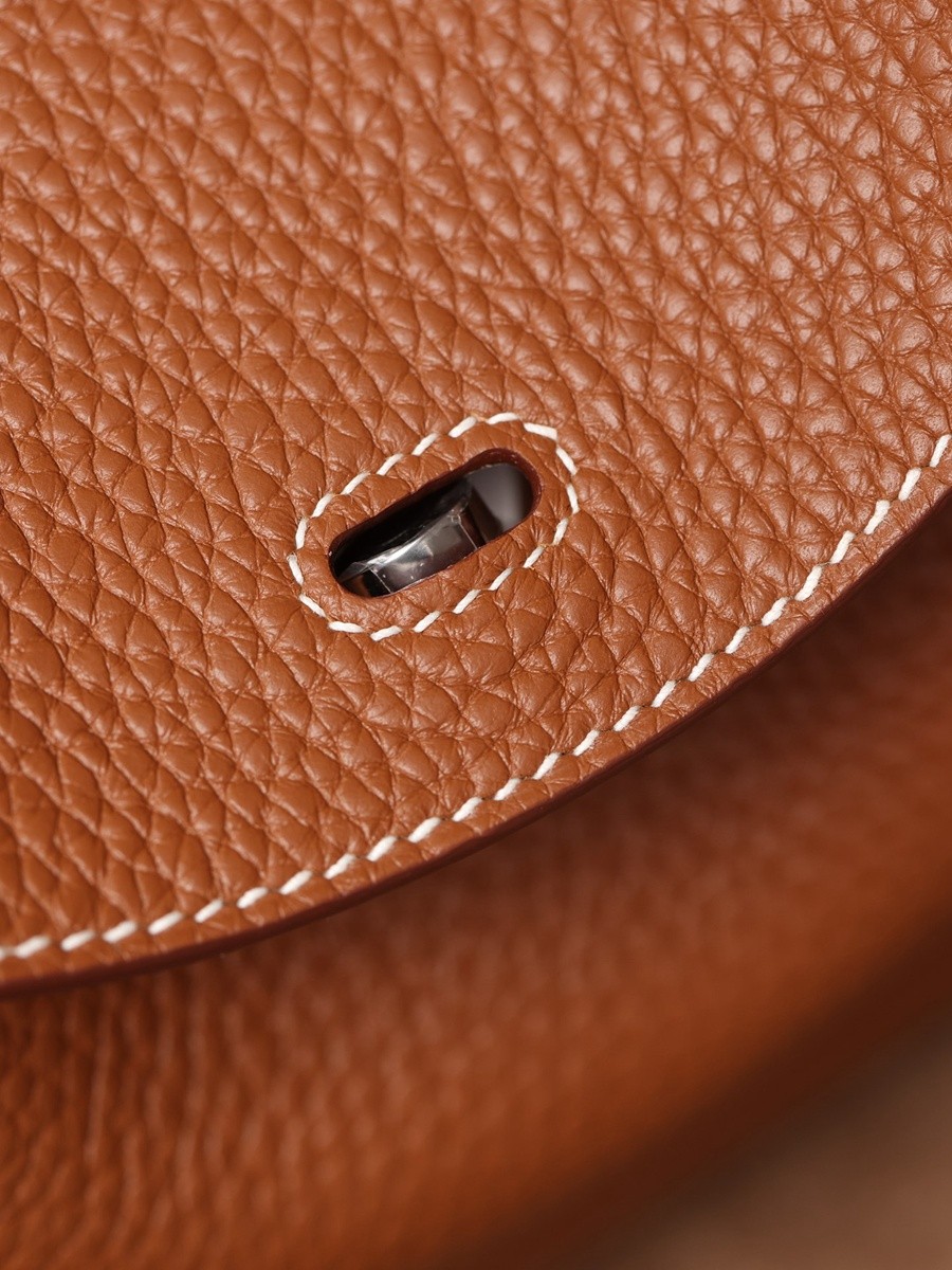 H Lindy 26CM 金棕銀扣_17