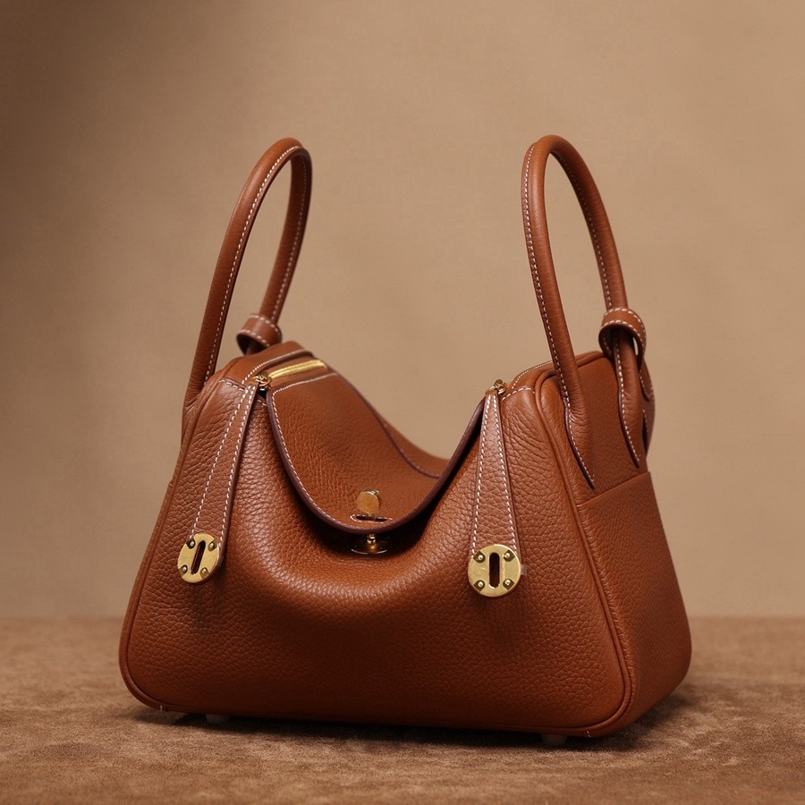 H Lindy 26CM 金棕金扣_2