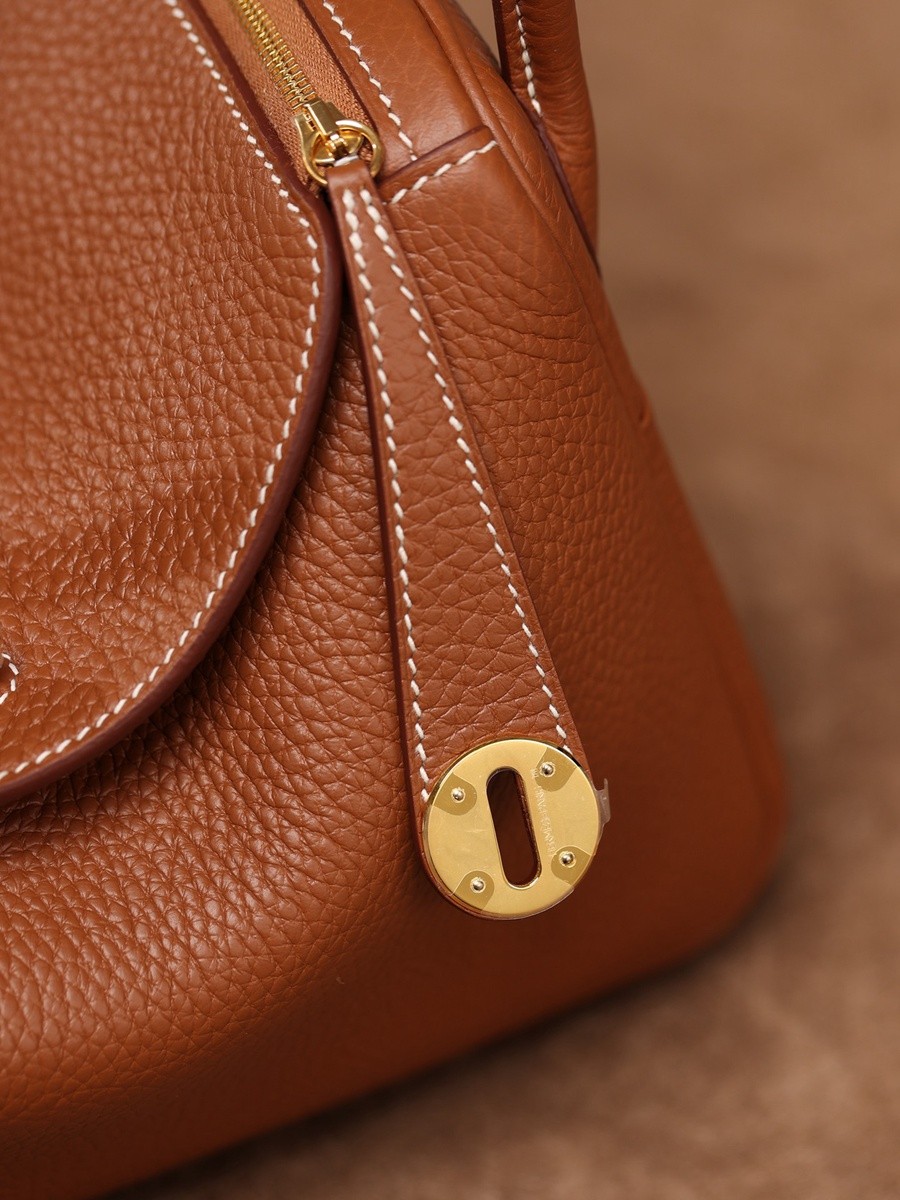 H Lindy 26CM 金棕金扣_13