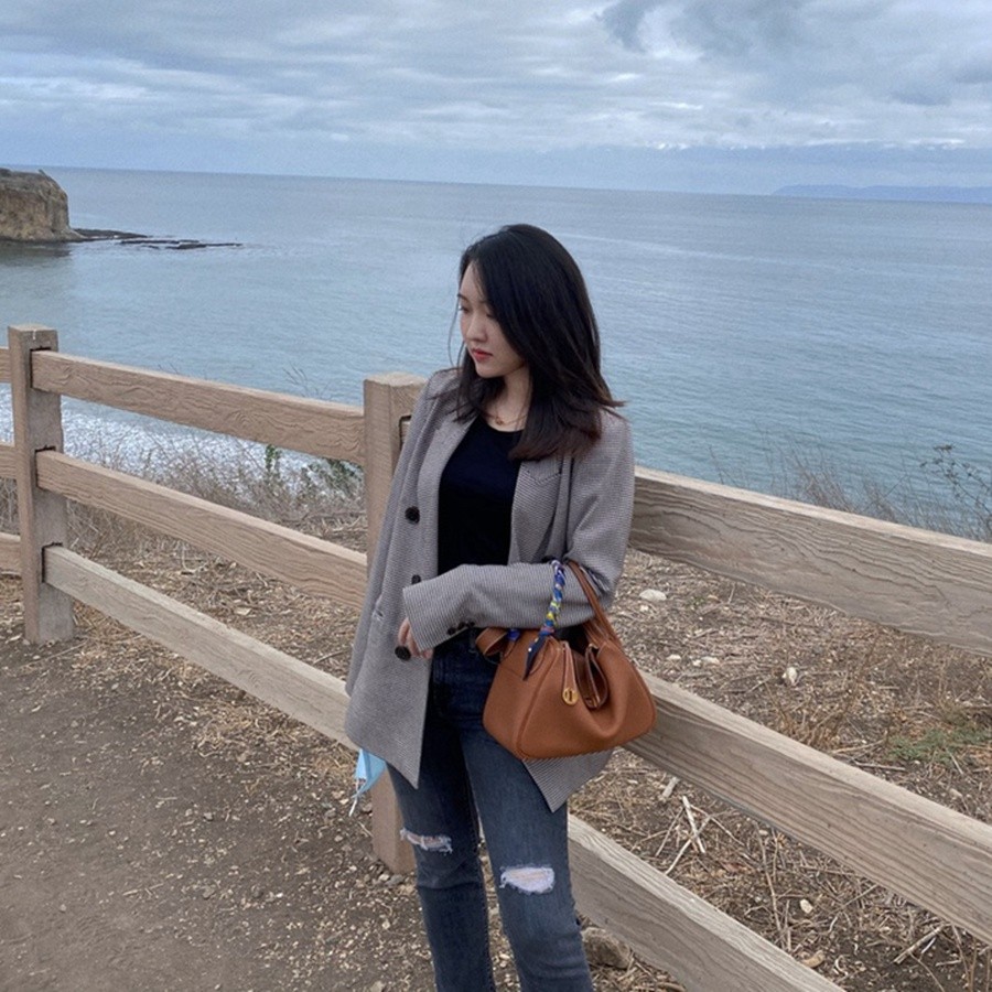 H Lindy 26CM 金棕金扣_32