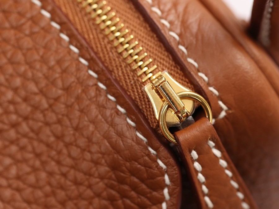 H Lindy Mini 19CM 金棕色金扣_11