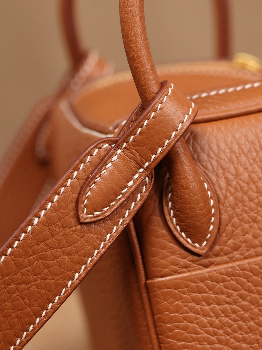 H Lindy Mini 19CM 金棕色金扣_16