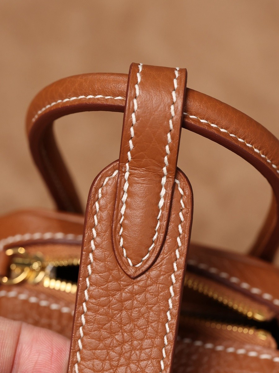 H Lindy Mini 19CM 金棕色金扣_24