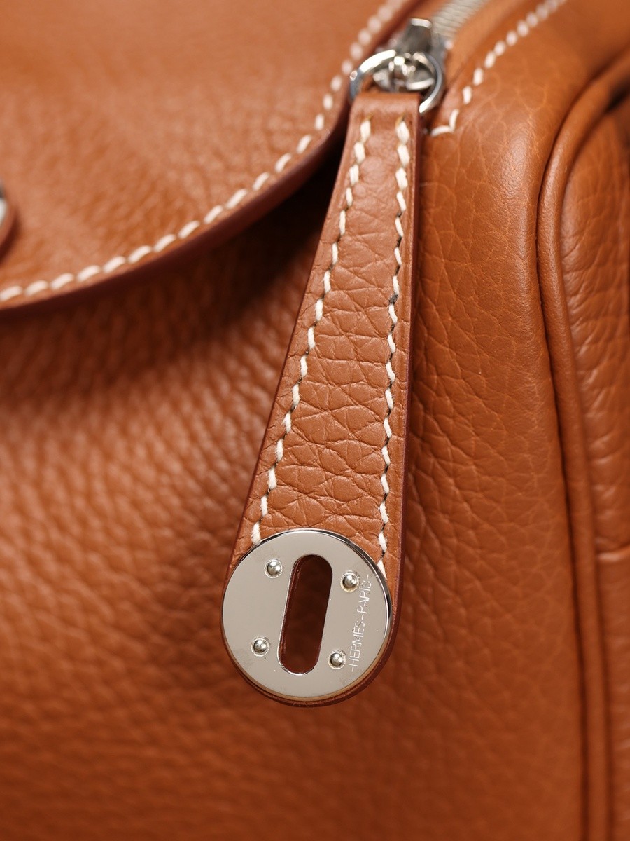 H Lindy Mini 19CM 金棕色銀扣_14