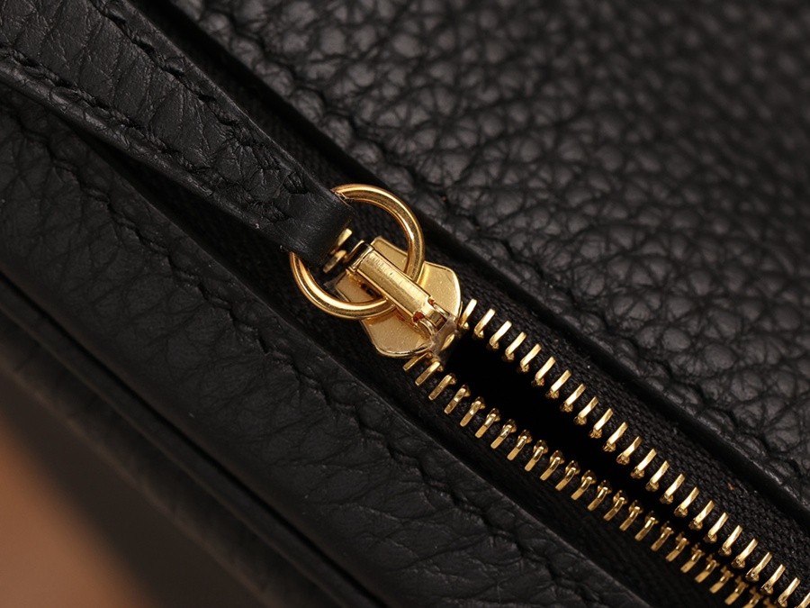 H Lindy 26CM 黑色金扣_16